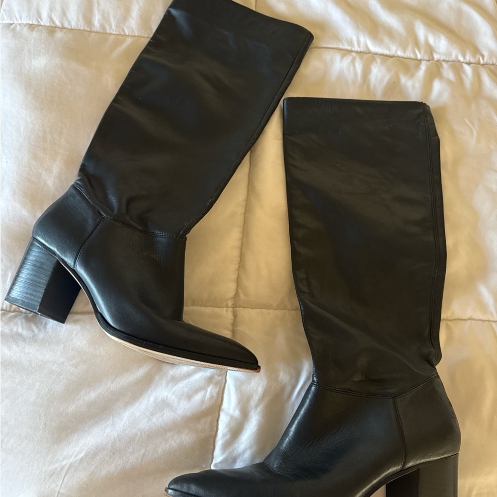 Black Heeled Boots